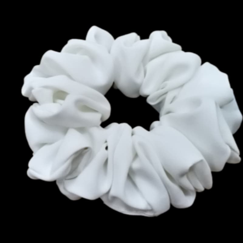Cloud White Xl Scrunchies